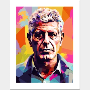 Anthony Bourdain WPAP Art Posters and Art